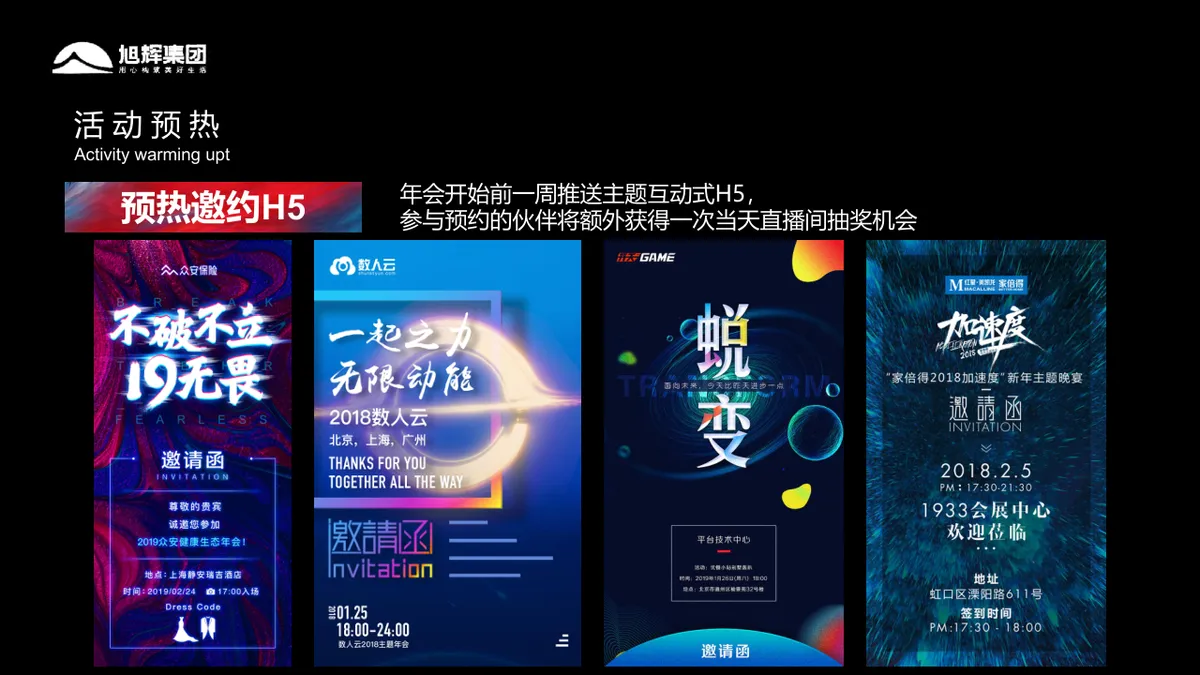 旭辉集团线上年会盛典策划方案PPT模板 - 第21页