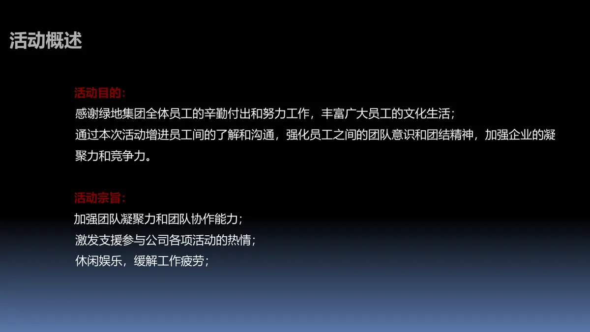 和谐家园精彩无限绿地集团全体员工出游活动方案PPT模板 - 第3页