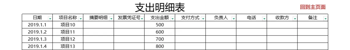 企业通用财务收支记账系统Excel表格 含全套会计报表与收支明细管理 - 第4页
