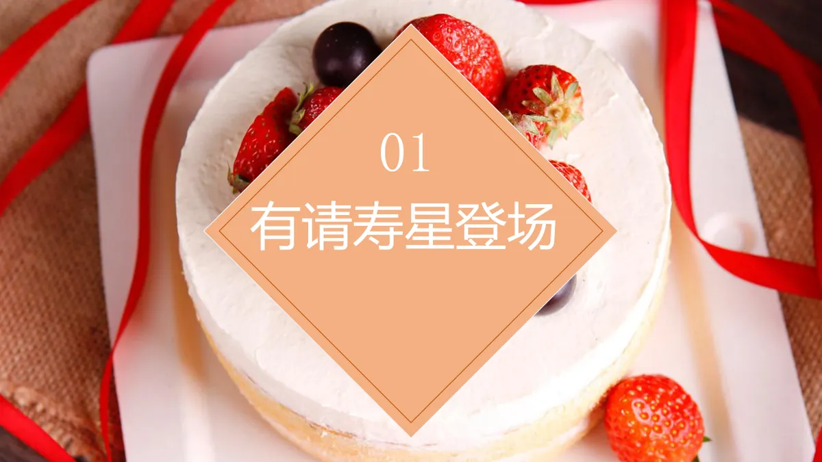简约风员工生日会活动策划演示PPT模板 - 第5页
