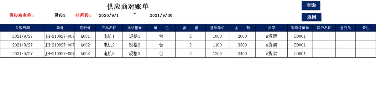 进销存管理系统Excel表格 含操作指南与多模块库存出入库数据统计模板 - 第14页