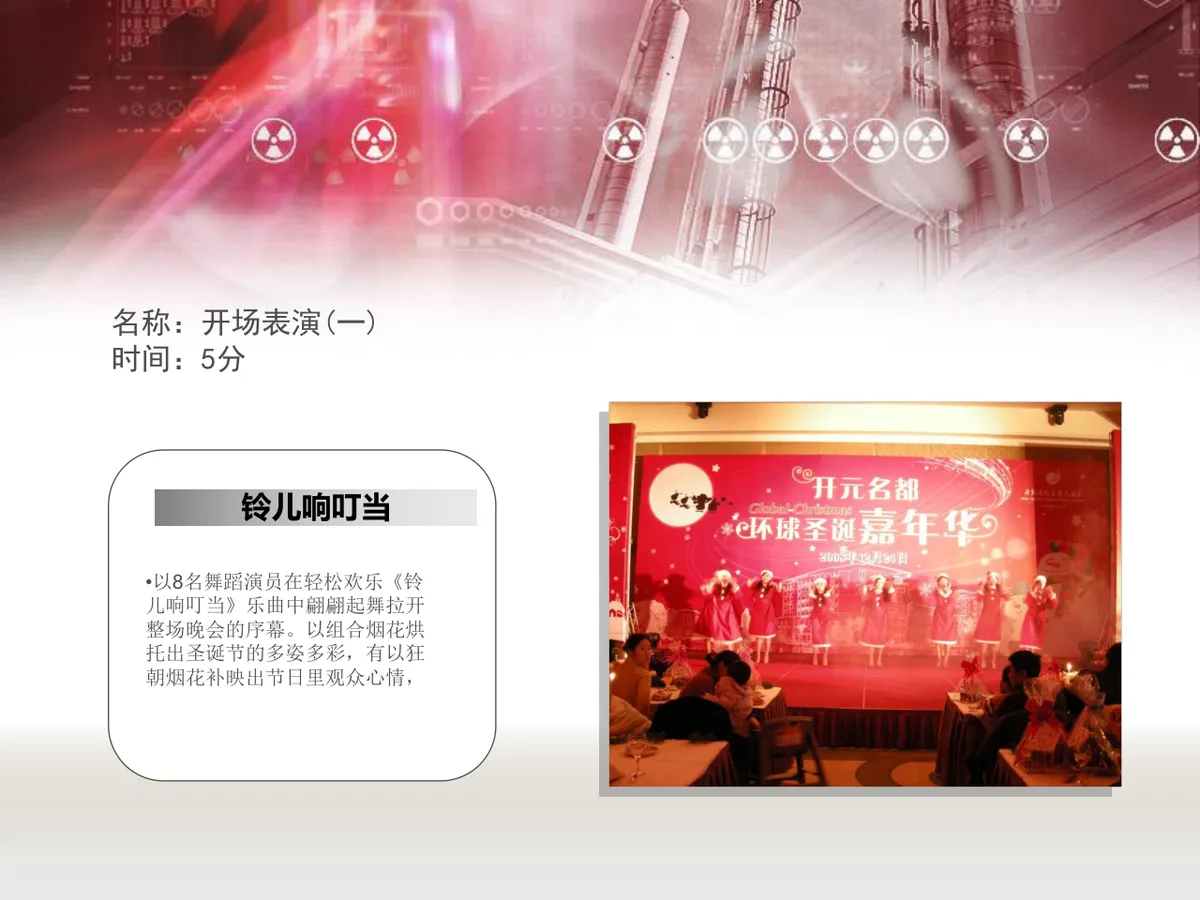 欢乐嘉年华开元名都酒店圣诞晚会提案PPT模板 - 第14页