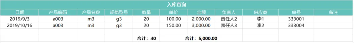 智能进销存管理系统Excel表格 含出入库登记对账查询库存统计功能 - 第8页