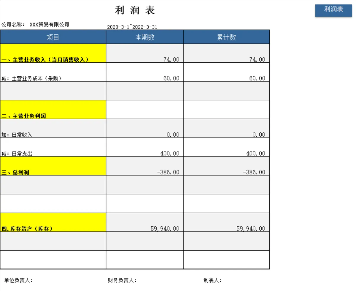 实用进销存管理系统Excel表格 企业商品库存财务收支统计管理模板 - 第21页