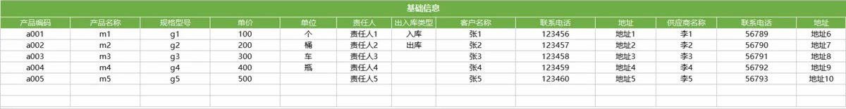 仓库进销存系统Excel表格 含出入库登记库存统计财务对账查询功能 - 第2页