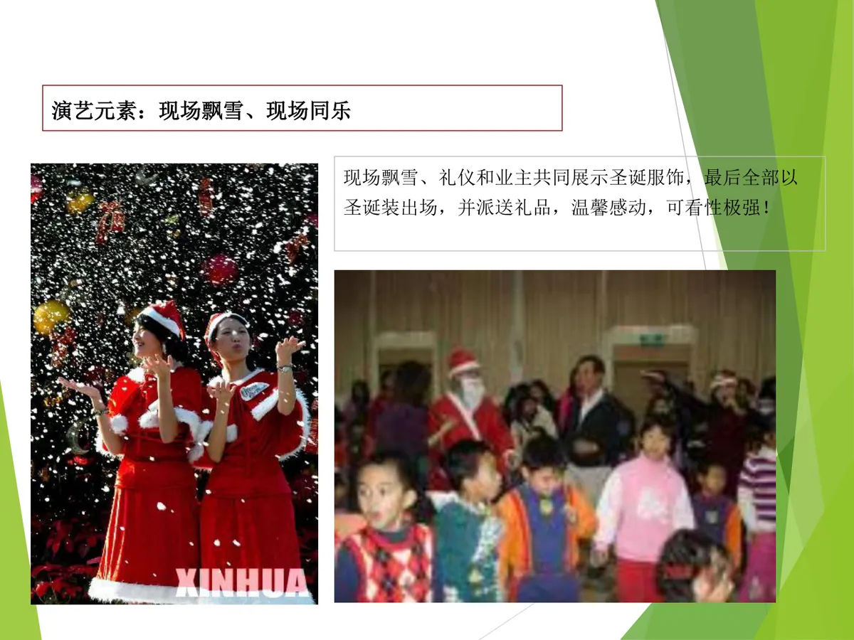 圣诞节主题活动策划方案Word文档 适用于地产销售中心节日活动落地执行 - 第12页