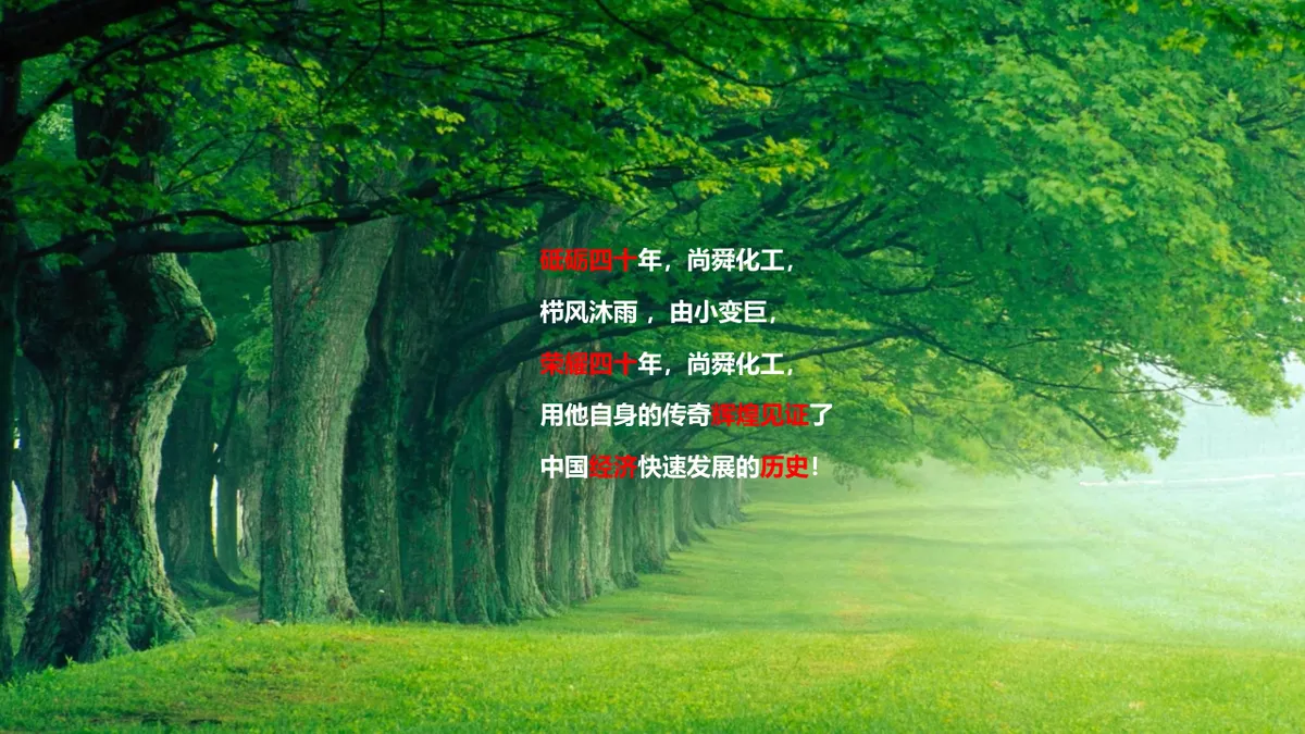 尚舜化工荣耀周年盛典企业发展历程介绍PPT模板 - 第3页