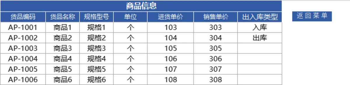 进销存管理系统Excel表格 含商品出入库库存统计查询管理功能 - 第2页