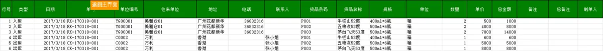 烟酒行业进销存管理系统Excel表格 商品出入库库存统计管理模板 - 第11页