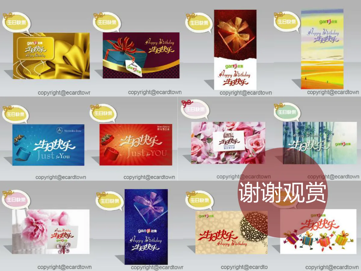 企业员工生日福利方案公司案例分享PPT模板 - 第17页