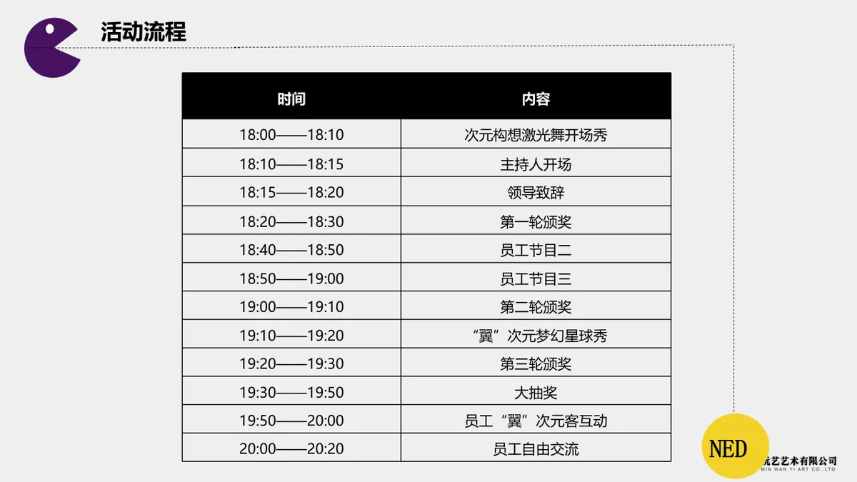 嘉翼智能十周年庆典暨乔迁仪式活动策划方案PPT模板 - 第16页