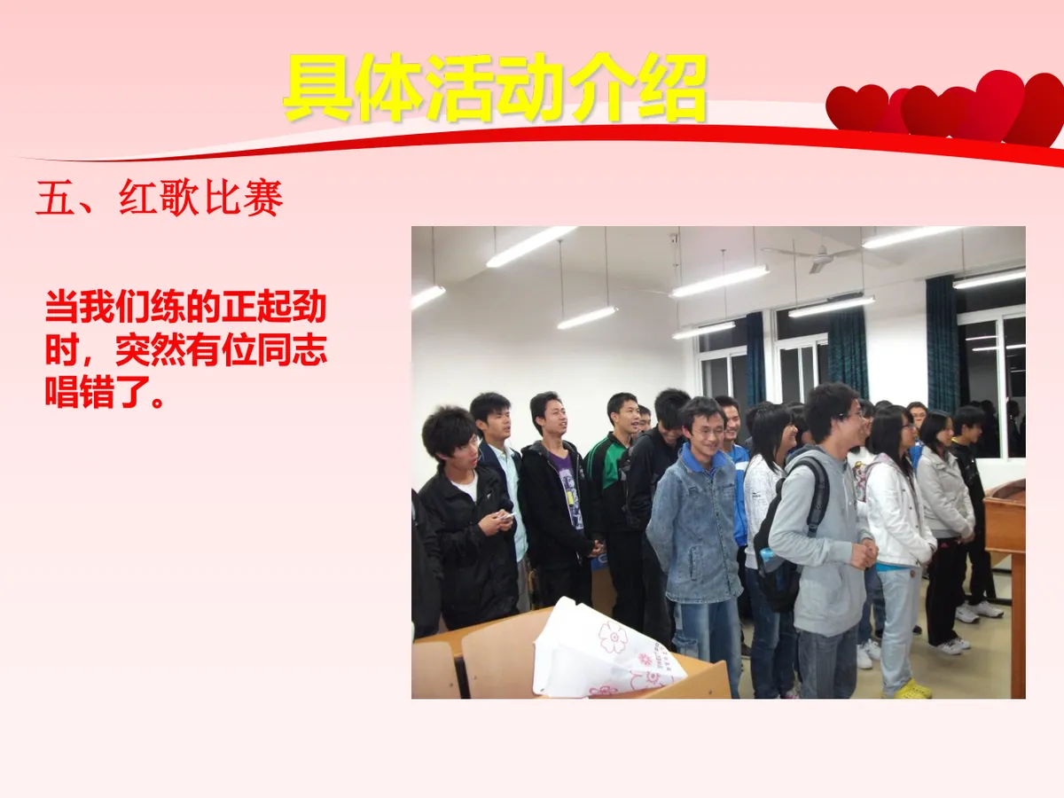 红色大气中国共青团团日活动主题演示PPT模板 - 第14页