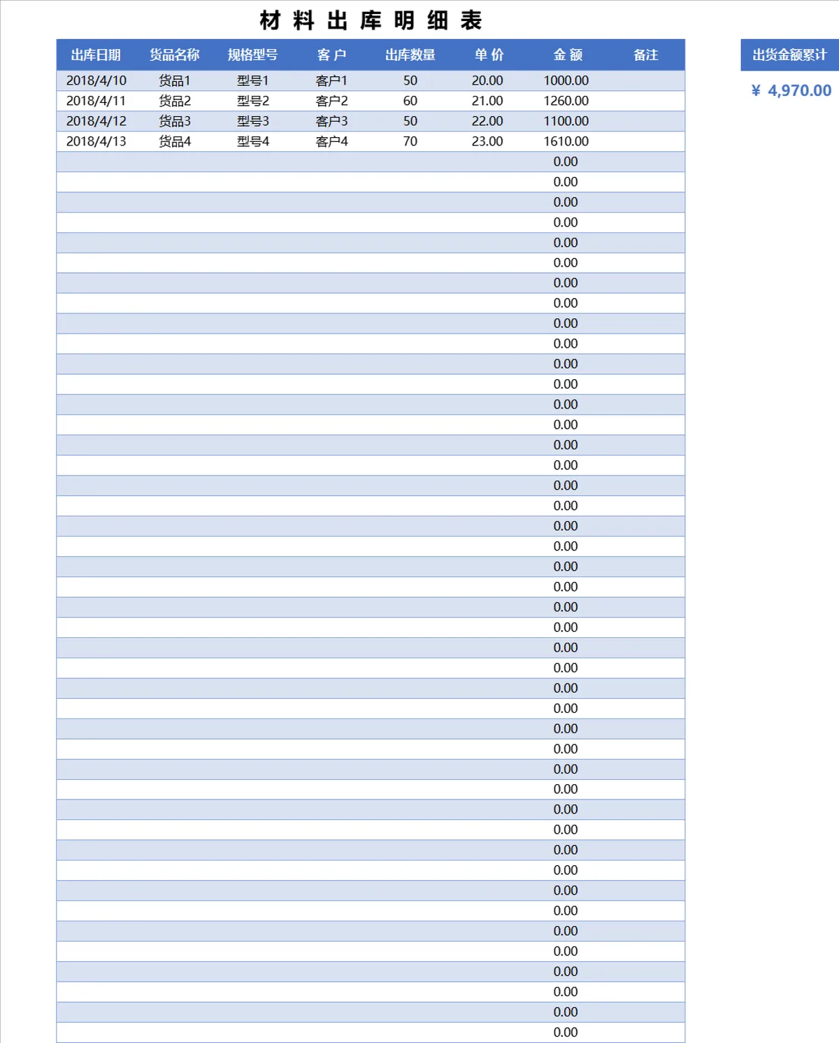 进销存管理系统Excel表格 含参数表出入库明细库存统计全套管理模板 - 第3页