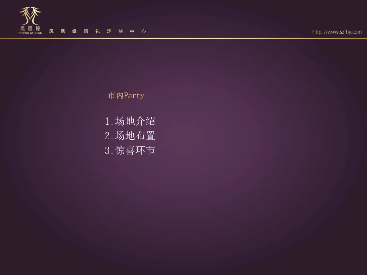 高端紫金风生日派对活动策划方案PPT模板 - 第3页