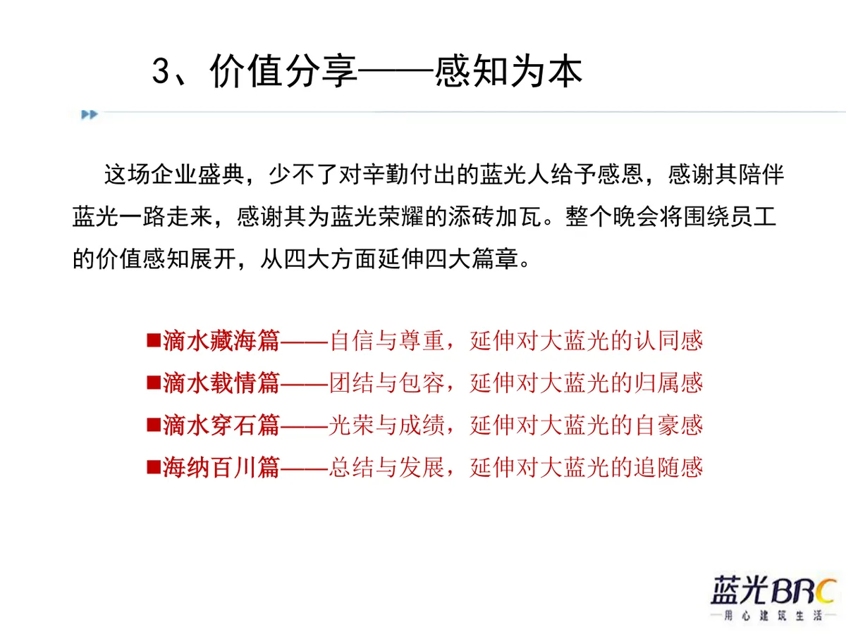情系蓝光四海一家蓝光BRC大团圆迎春晚会策划方案PPT模板 - 第14页