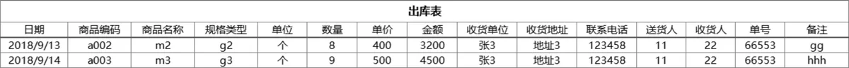 智能查询对账进销存管理系统Excel表格 - 第6页