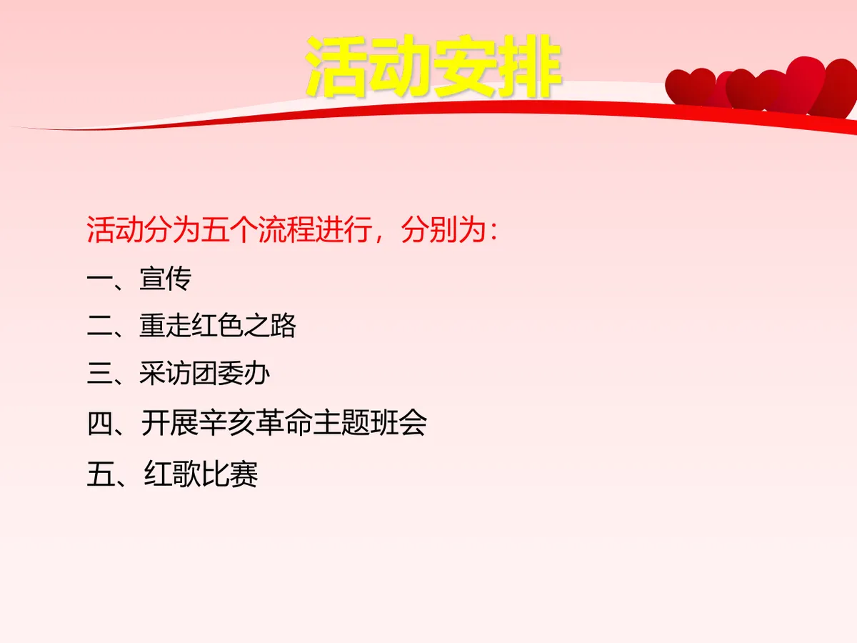 红色大气中国共青团团日活动主题演示PPT模板 - 第4页