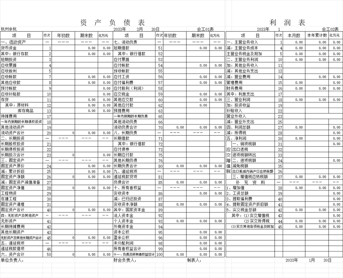 财务会计丁字科目汇总表及科目余额统计Excel表格 - 第3页