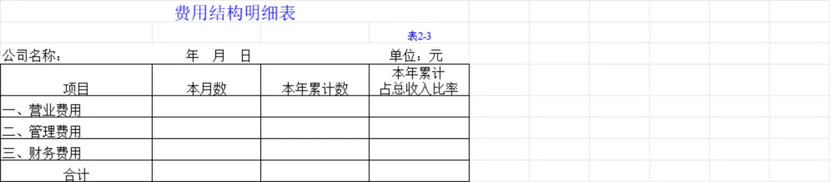 全套企业财务报表体系Excel表格 含资产负债表利润表现金流量表等多类财务统计表单 - 第20页