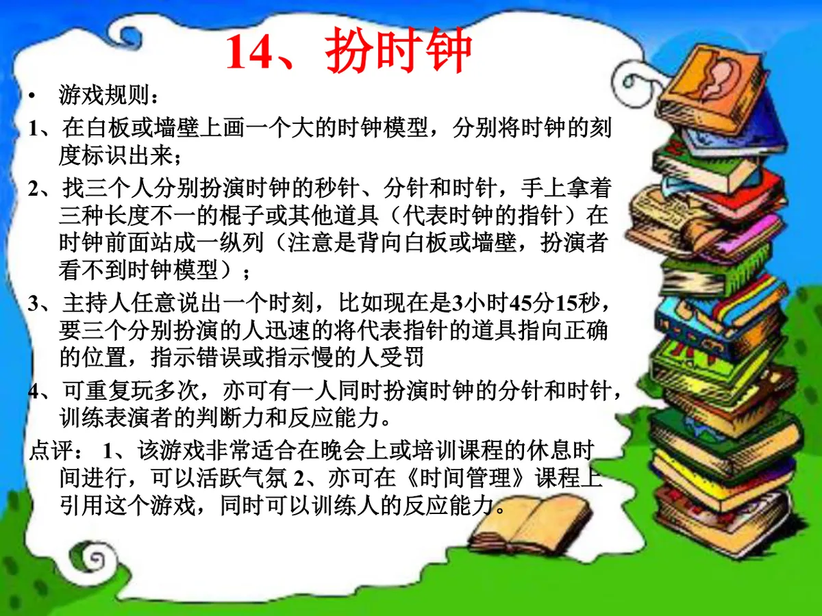32个团体游戏增加团队凝聚力培训课件PPT模板 - 第15页
