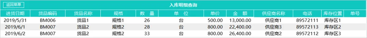 进销存管理系统Excel表格 含商品出入库库存查询财务汇总全功能 - 第12页