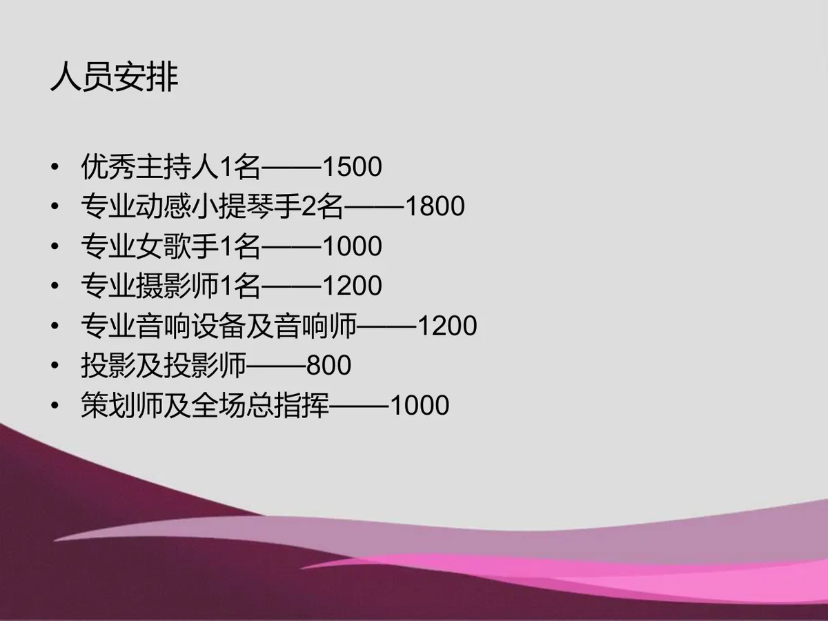生日宴会策划方案活动演示PPT模板 - 第13页