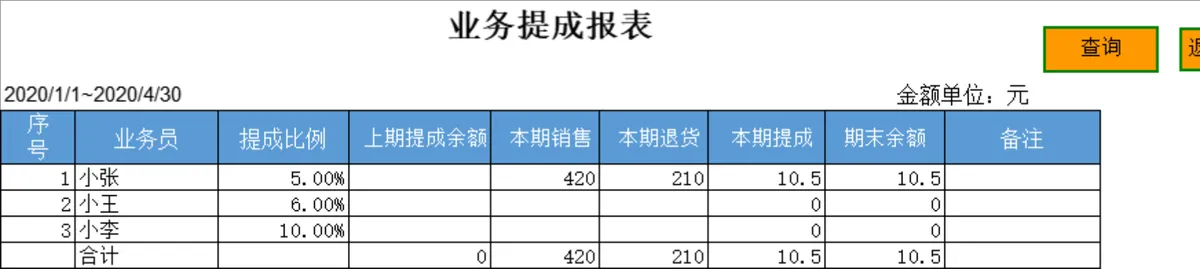 商业进销存管理系统Excel表格 含收支对账库存统计销售业绩管理功能 - 第16页