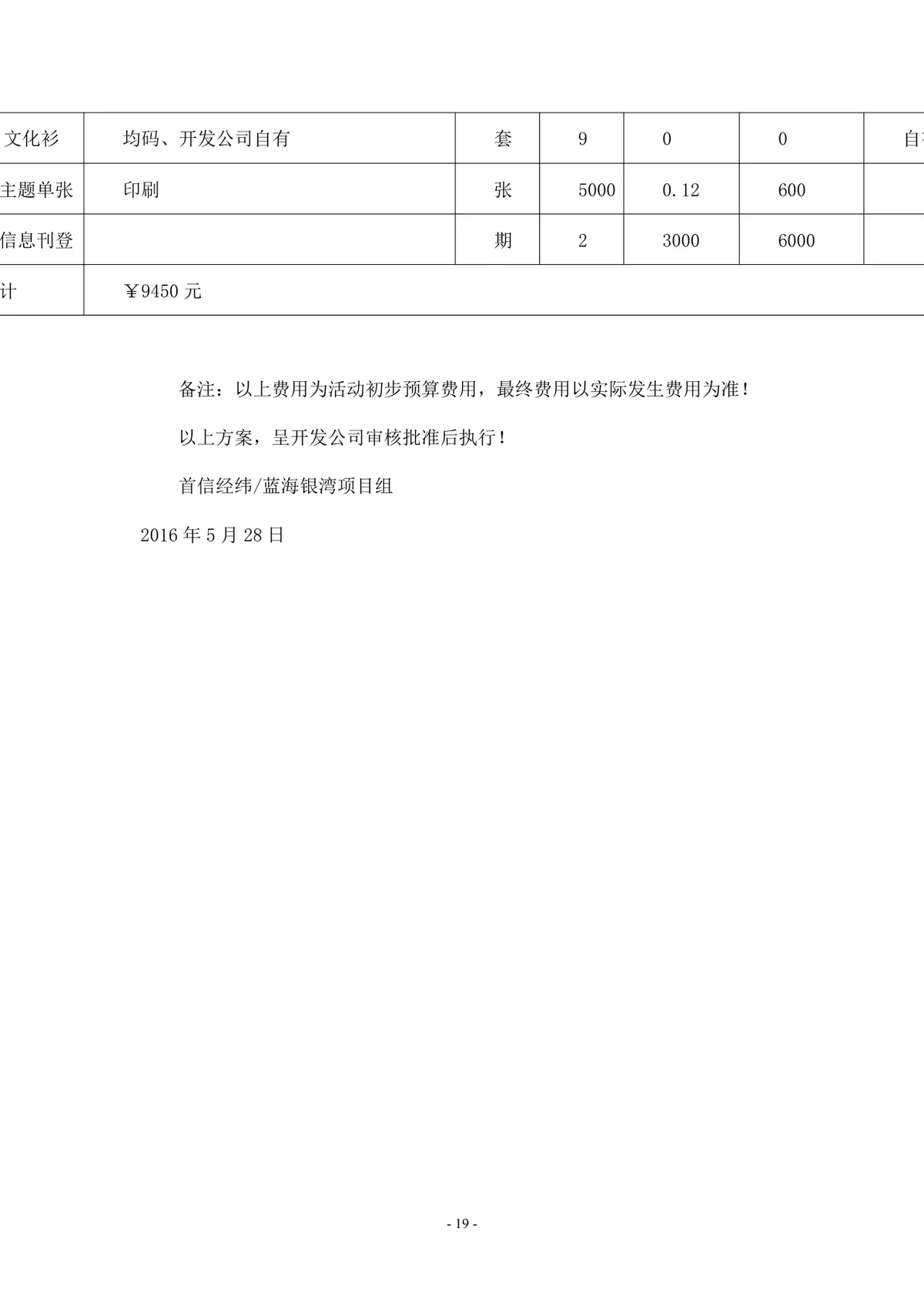 蓝海银湾端午节助力高考楼盘营销活动执行方案Word文档 - 第19页