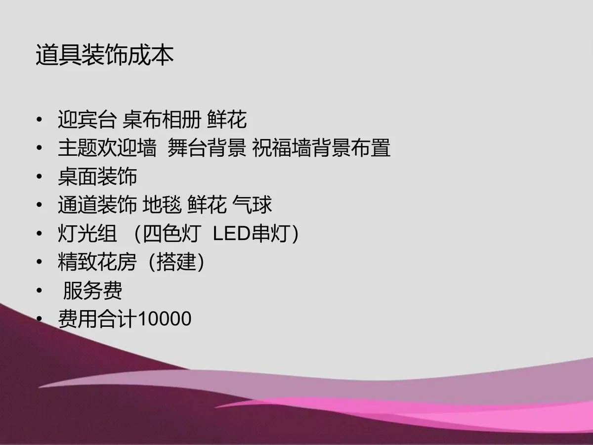 生日宴会策划方案活动演示PPT模板 - 第14页