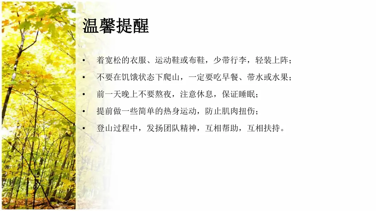春暖花开乐享春游团建活动策划PPT模板 - 第6页