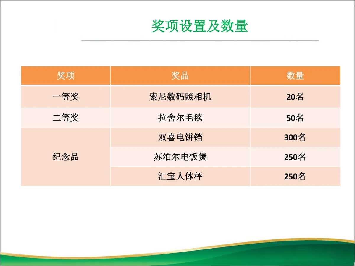 年会抽奖系统及奖品发放与管理办法PPT模板 - 第3页