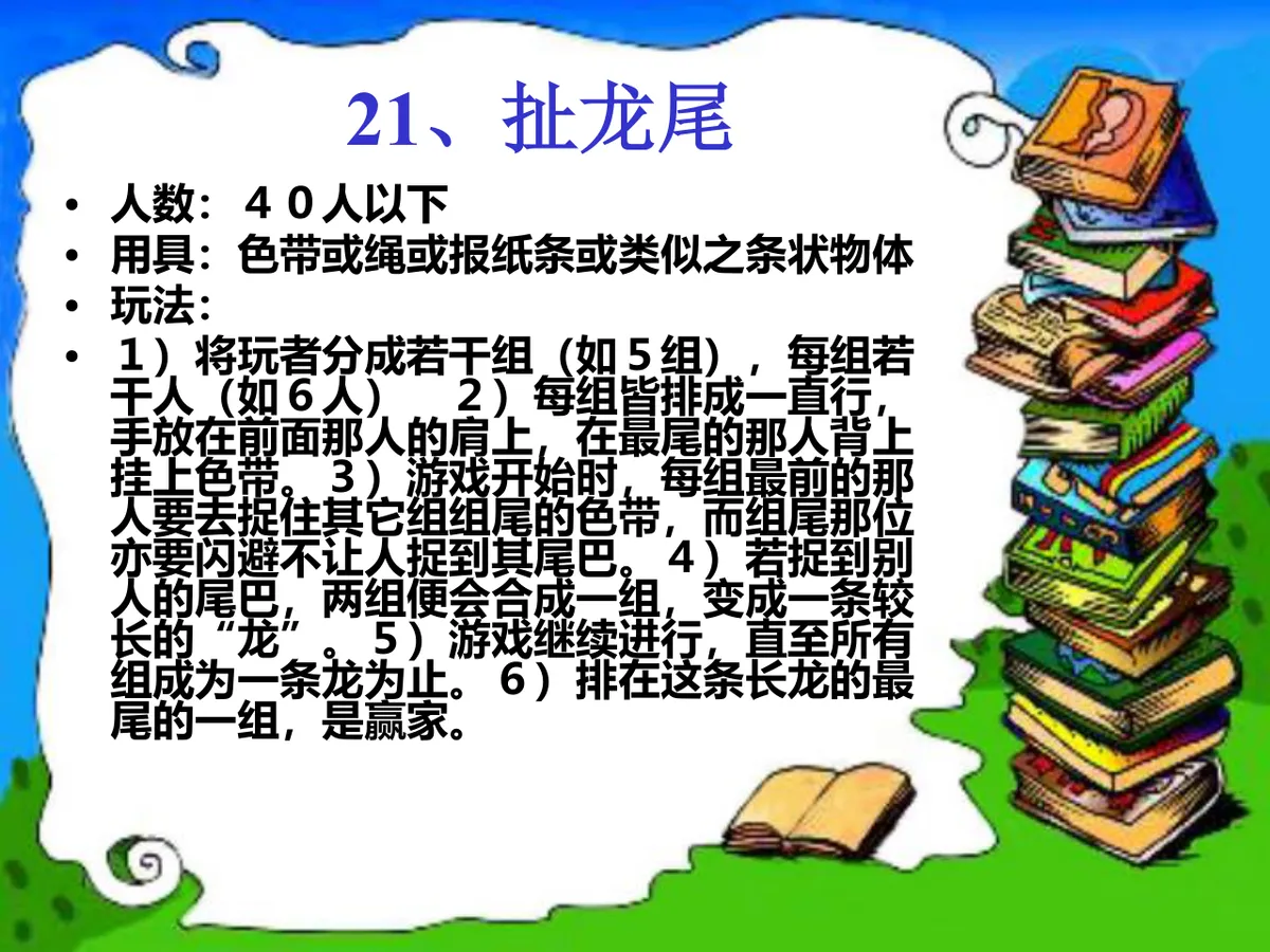 32个团体游戏增加团队凝聚力培训课件PPT模板 - 第22页