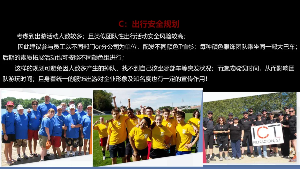 和谐家园精彩无限绿地集团全体员工出游活动方案PPT模板 - 第13页