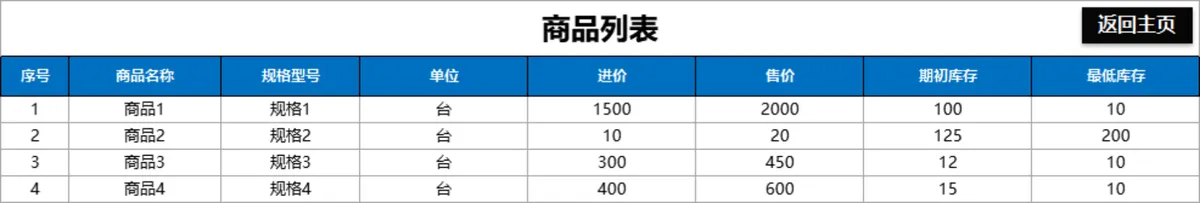 进销存管理系统Excel表格 含出入库库存统计对账功能 - 第6页