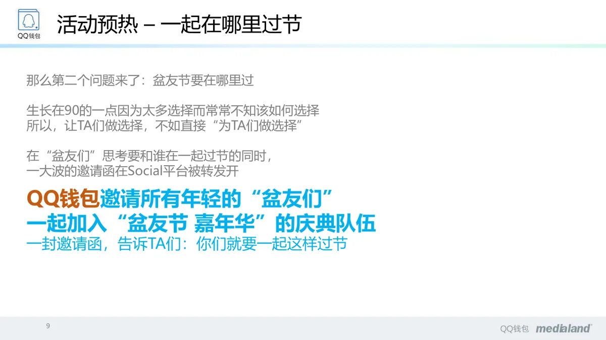 QQ钱包2周年庆典活动策划方案PPT模板 - 第9页