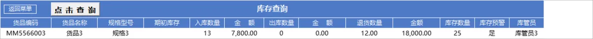 进销存管理系统Excel表格 含商品出入库库存查询财务汇总全流程管理 - 第16页