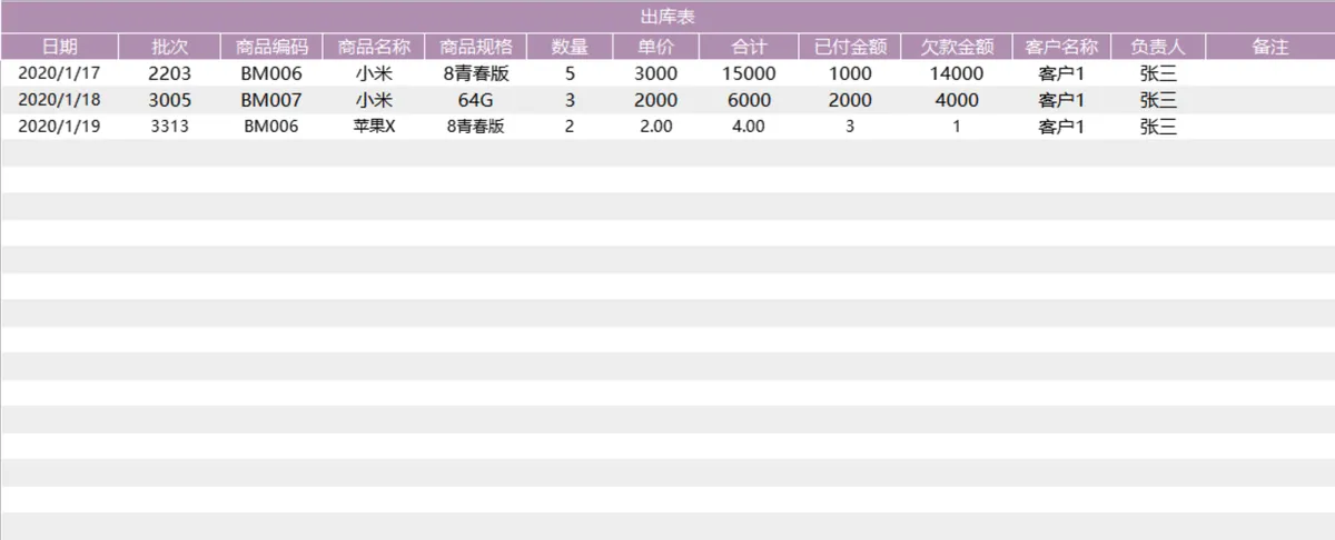 进销存管理系统Excel表格 含商品信息出入库查询对账汇总功能 - 第4页
