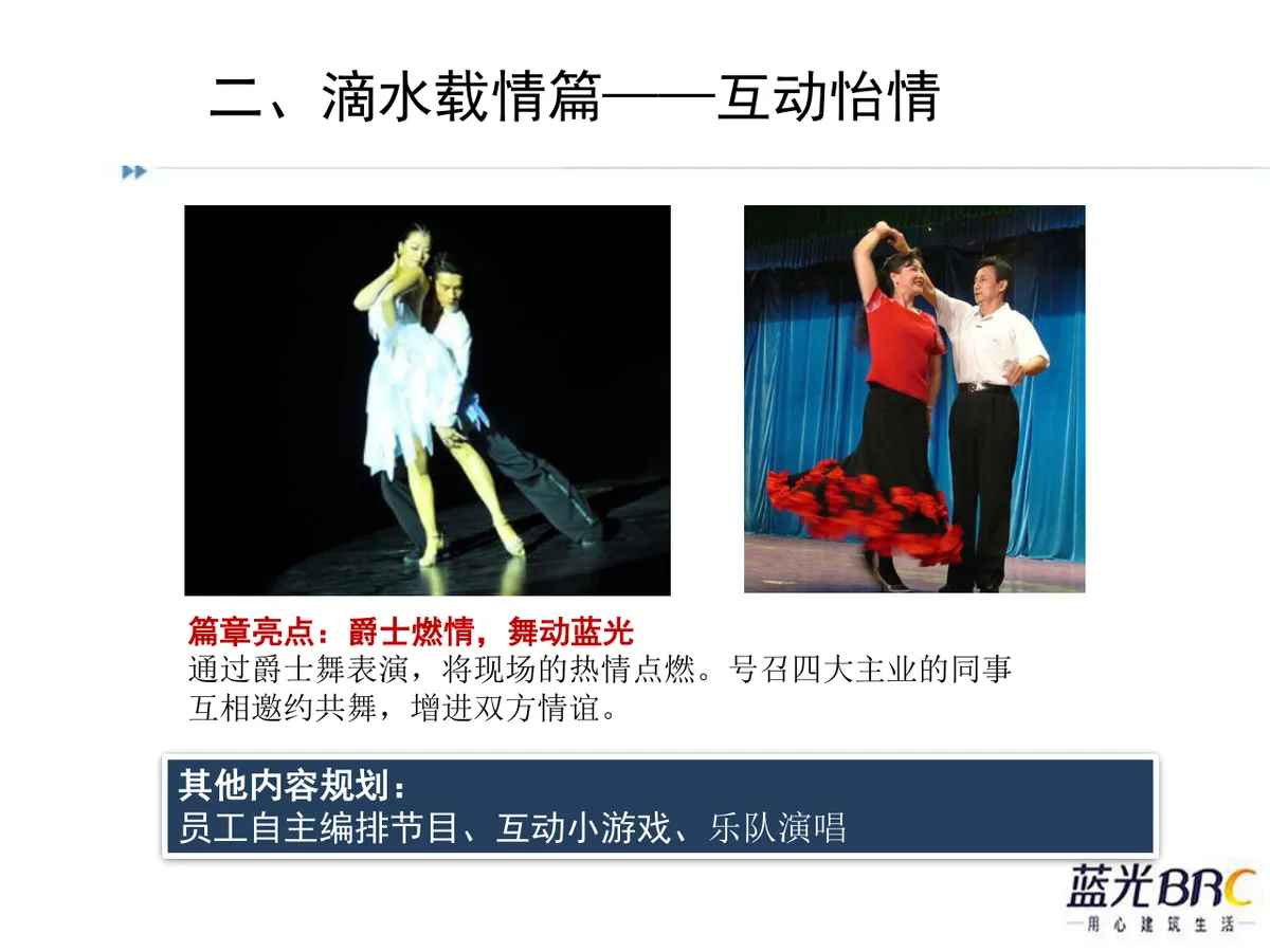 情系蓝光四海一家蓝光BRC大团圆迎春晚会策划方案PPT模板 - 第24页