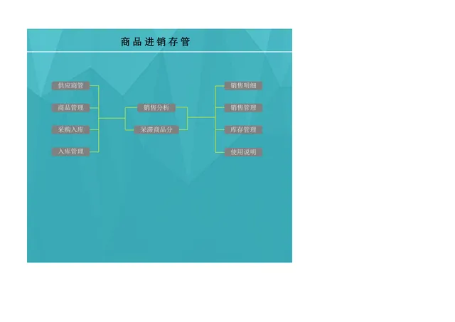 商品进销存管理含供应商信息登记Excel表格 - 封面预览