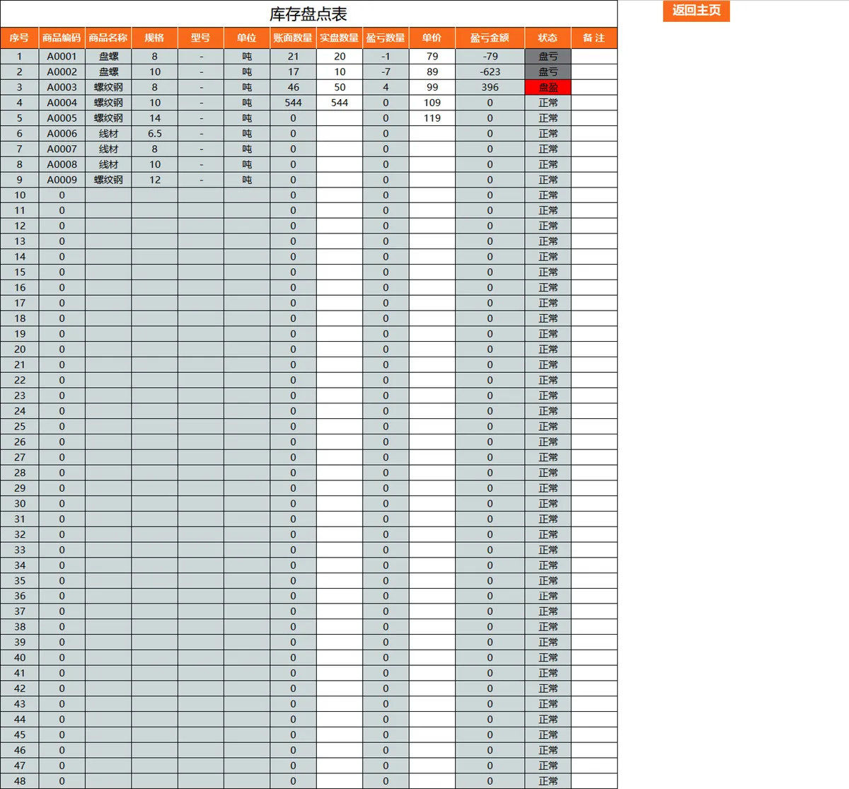 进销存管理系统Excel表格 含进货入库销售出库库存统计等多模块 - 第6页
