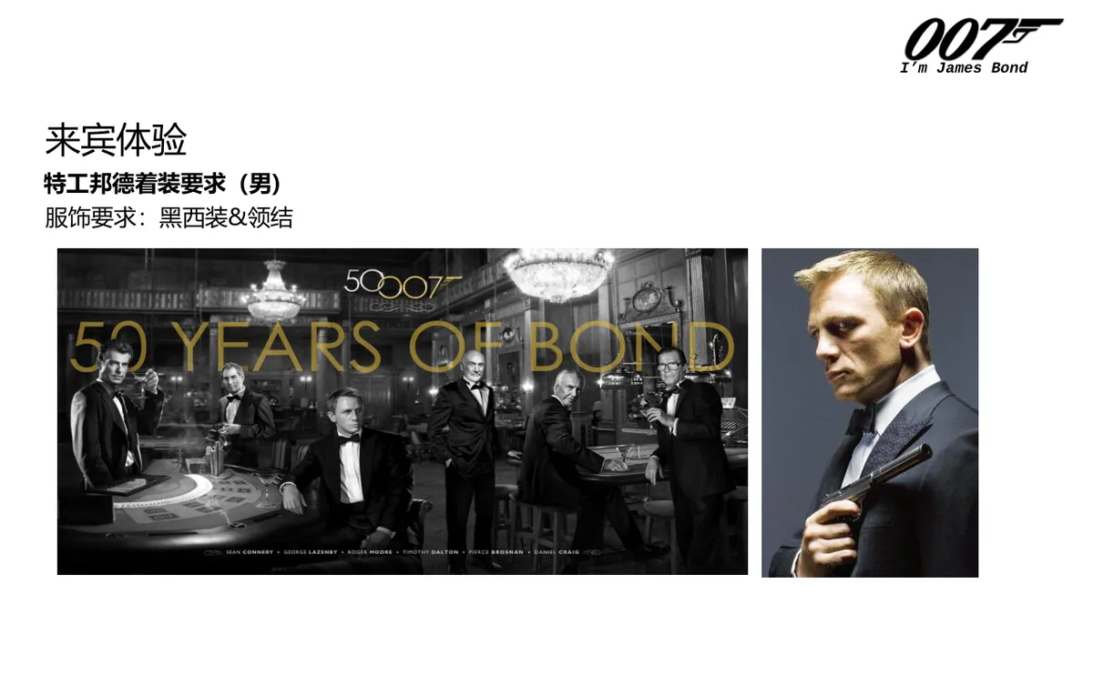 酒吧007邦德归来主题营销活动策划PPT模板 - 第5页