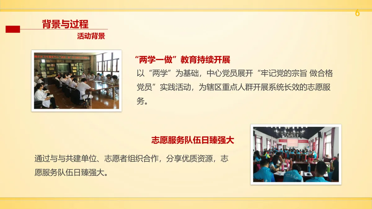 小医生大未来小小医生体验一日党员志愿活动党建党日汇报PPT模板 - 第6页