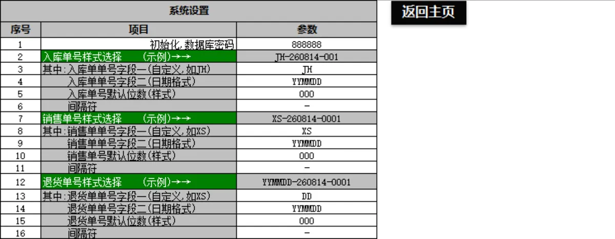 进销存管理系统Excel表格 含操作指南与多模块库存出入库数据统计模板 - 第8页