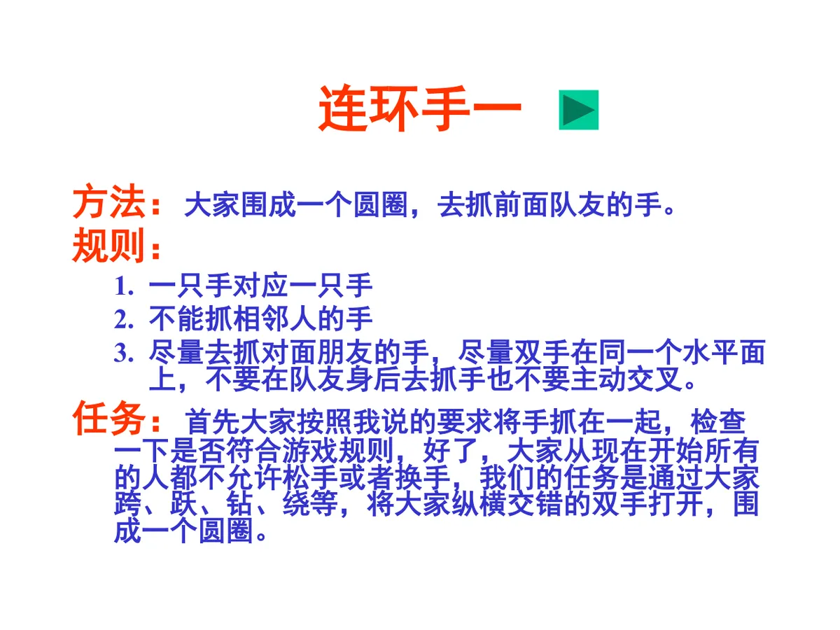 拓展训练体验式培训游戏手册分享PPT模板 - 第20页