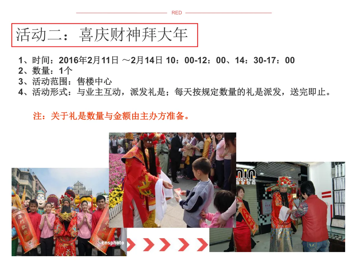神猴传福锦绣新春春节主题活动策划方案PPT模板 - 第11页