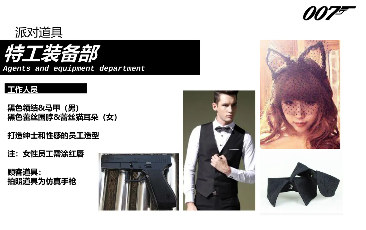 酒吧007邦德归来主题营销活动策划PPT模板 - 第13页