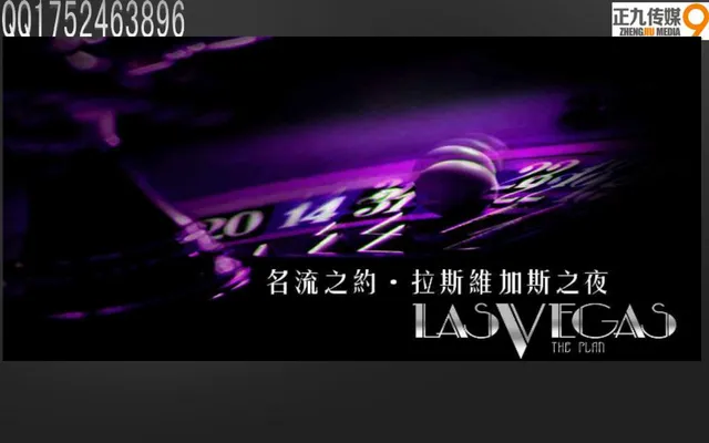 名流之约拉斯维加斯之夜CASINO主题派对活动策划方案PPT模板 - 封面预览