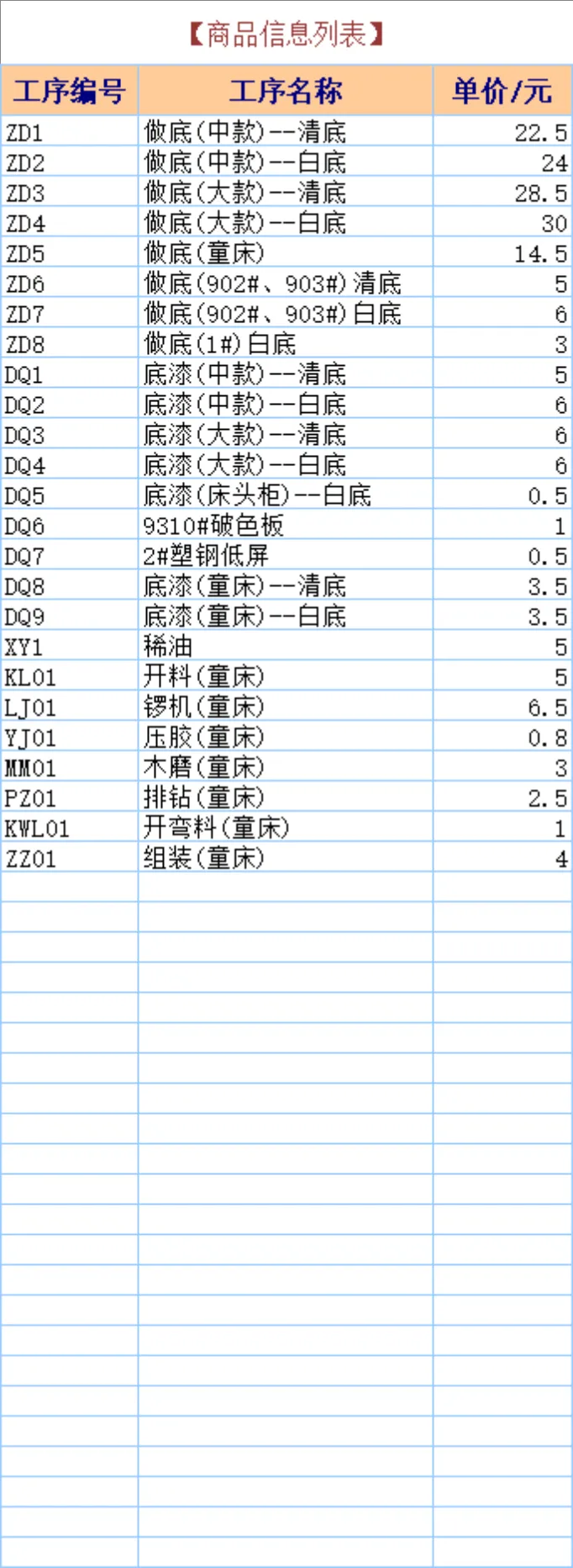 简易计件工资管理系统Excel表格 用于工厂企业员工计件薪资核算统计 - 第7页
