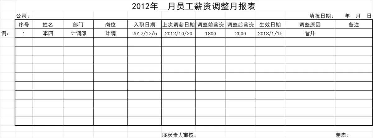 企业多月份工资发放明细及工资条统计Excel表格 - 第8页