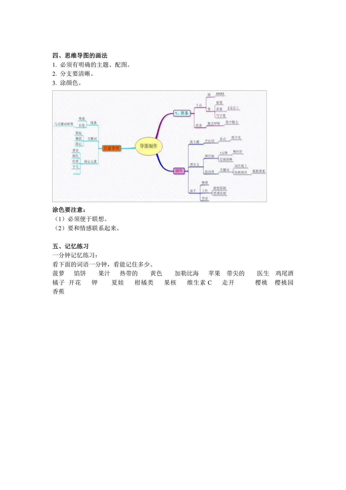 思维导图概念由来历史知识讲解教学参考DOCX文档模板 - 第4页